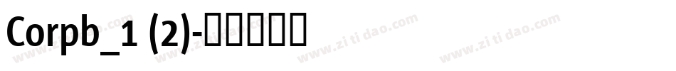 Corpb_1 (2)字体转换